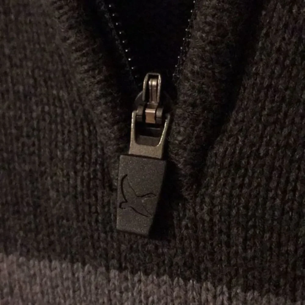 Eddie Bauer Mens XL Gray Red Turtleneck‎ Sweater - Picture 4 of 6